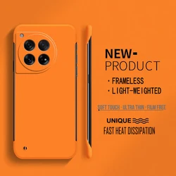 Frameless Hard PC Matte Phone Case For Oneplus 12 12R 11 11R 10T 10R 10 9R 9RT 8 9 Pro 8T Pro Protective Bumper Shell Cover