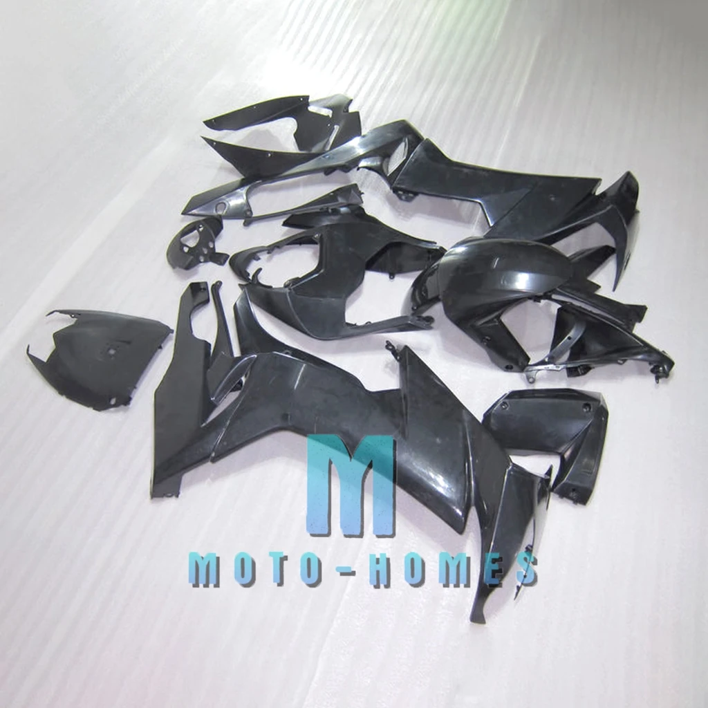 ABS Plastic Injection Fairings Kit for ZX-10R 2008 2009 2010 2011 Kawasaki Ninja ZX10R 08-11 Street Racing Rebuild Bike Black