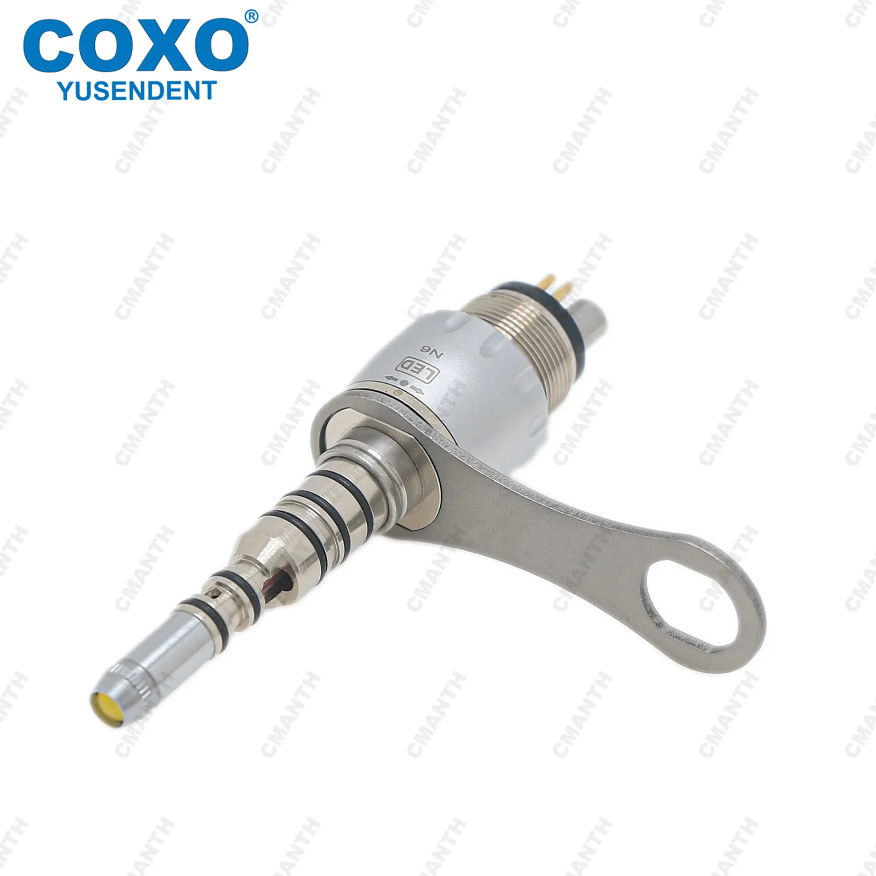COXO Handstück Dental-Turbine Faseroptik Hochgeschwindigkeits-Handstück 6-Pin-Kupplung Passend für KAVO NSK Sirona Zahnarztwerkzeuge CX207 G – Detail 4