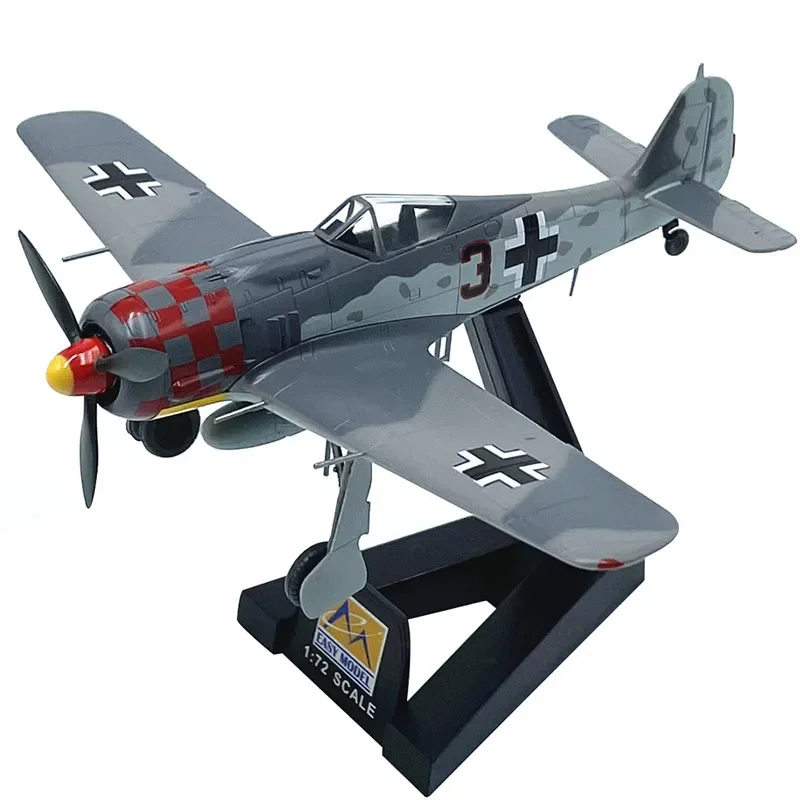 

Diecast 1:72 Scale 36403 FW190 A-6 Fighter Original Finished Plastic Airplane Model Simulation Static Collectible Toy Gift