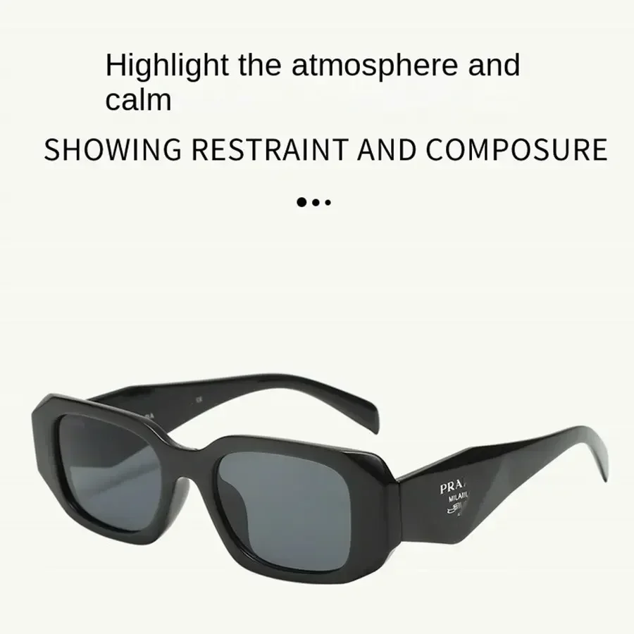 1 pc polygon fashion sunglasses, women's advanced sense of ins sunscreen personality sunglasses