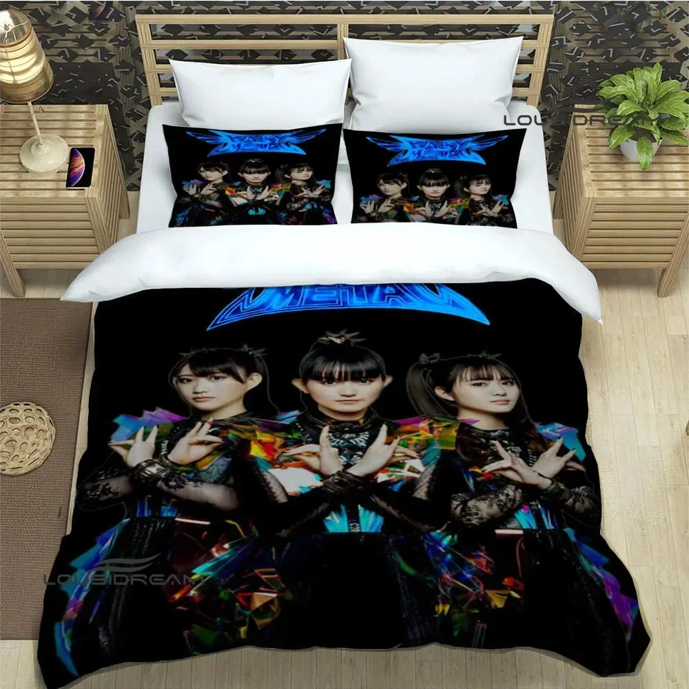 babymetal combination printed Bedding Sets exquisite supplies set duvet cover bed comforter set bedding set luxury birthday gift