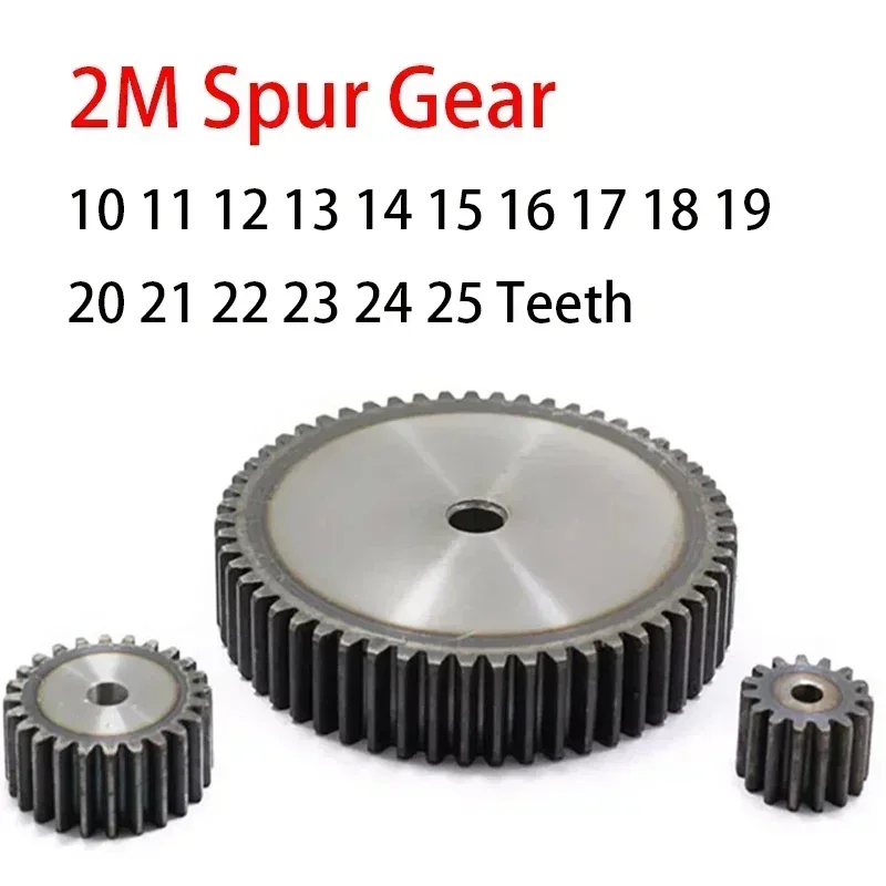 

1 шт., зубчатая шестерня 10, 11, 12, 13, 14, 15-25T 45 #, стальной металлический двигатель, фоторедуктор, материал коробки передач, шестерня, общая высота 20 мм