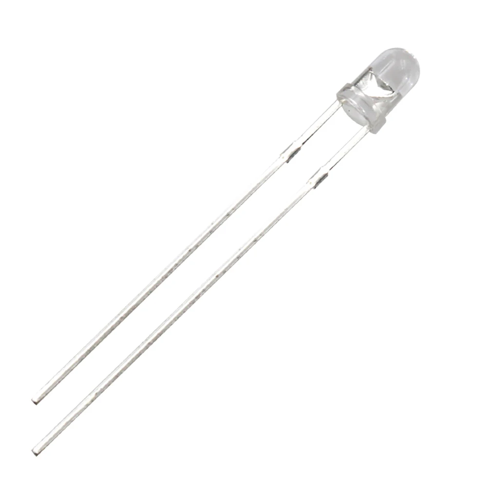 1000pcs 3mm Round With Long Legs LED Light-Emitting Diode Color White Red Blue Green Yellow Directly Inserted