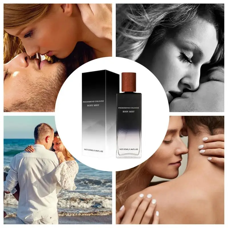 Perfume romántico para hombres 55ml Perfume romántico refrescante Perfume en aerosol Natural Perfume romántico en aerosol