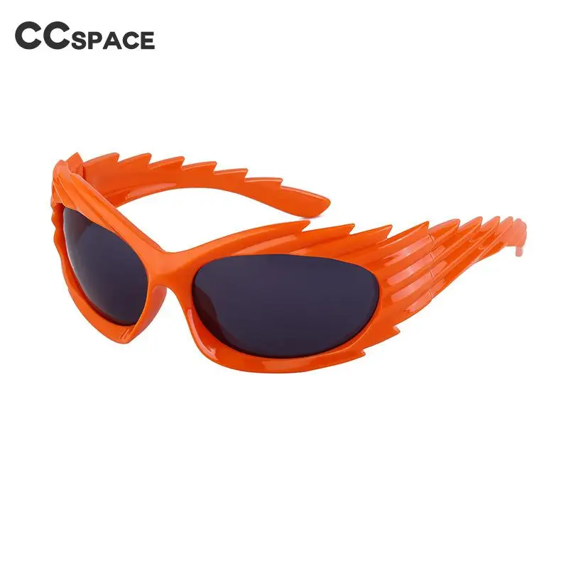 55879 beliebte Frauen Sonnenbrille der Y2k Einzigartige Sport Punk Sonnenbrille Männer UV400 Goggle Shades Spiegel Bunte Brillen