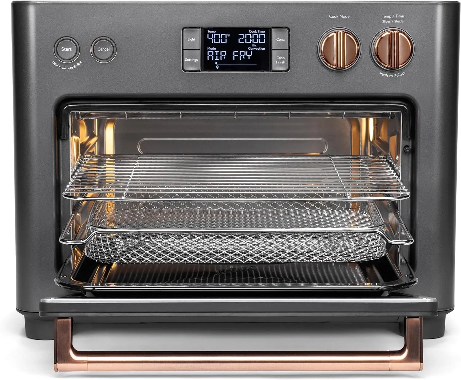 

Cafe Couture Oven with Air Fry, 14 Cooking modes in 1 including Crisp Finish, Wifi, Matte White