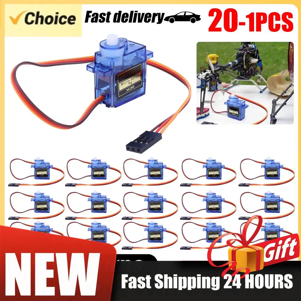 SG90 9G Micro Servo with QC Mark Compatible with 450 Fixed-Wing & Helicopter Models Essential RC Hobby Servo for Precise Control