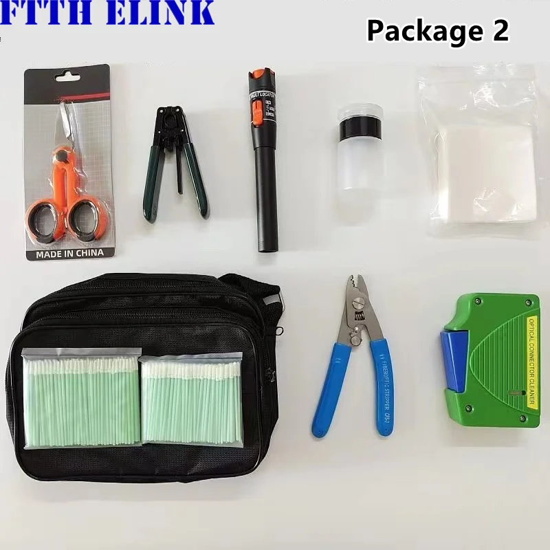 كماشة ميلر متجرد صندوق التنظيف طقم تنظيف الألياف الضوئية مجموعة أدوات الربط الانصهار أداة تنظيف أداة المسح