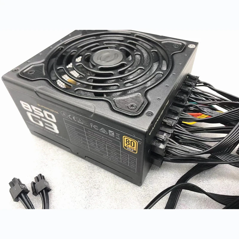 For Evga Supernova 850G3 850W Gold Mining Power Supply High Quality Full Module