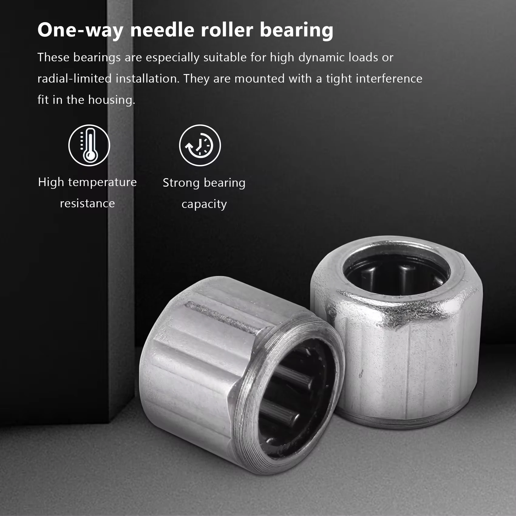 5/10Pc One Way Roller Bearing HF1008 HF0810 HF0306 H0406 HF0608 HF0610 HF0612 HF0812 HF1012 HF1216 HF1416 Needle Roller Bearings
