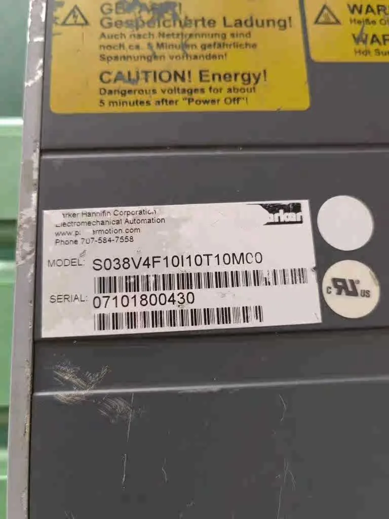 S038V4F10I10T10M00 Сервопривод Compax3 для Parker