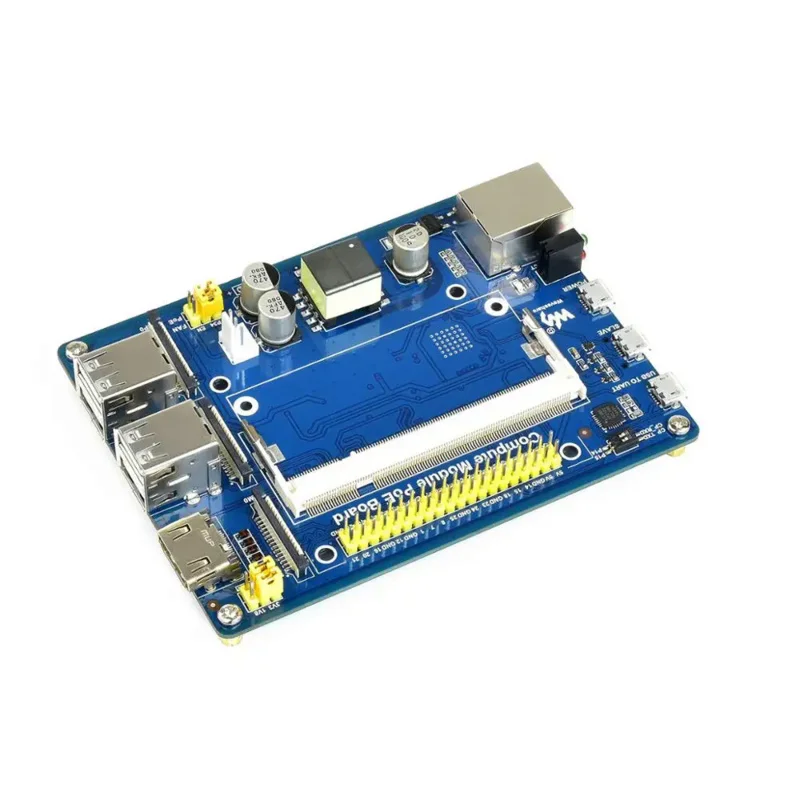 PoE محور لوحة توسيع USB ، وحدة اندلاع GPIO ، قبعة لوحدة Compute RPI rhmpberry Pi 3 Lite CM3 Plus