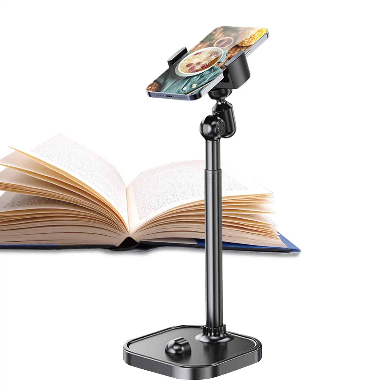 

Держатель для настольного телефона, магнитный угол, регулируемый по высоте, товары для дома, регулируемая подставка для телефона для видеозвонков, записи звонков