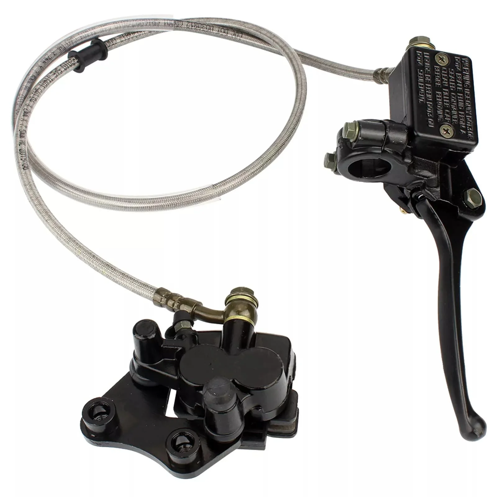 Right Hydraulic Front Brake Master Cylinder For Pit Dirt Bike ATV 110 125 140cc  Modified Accessories Parts