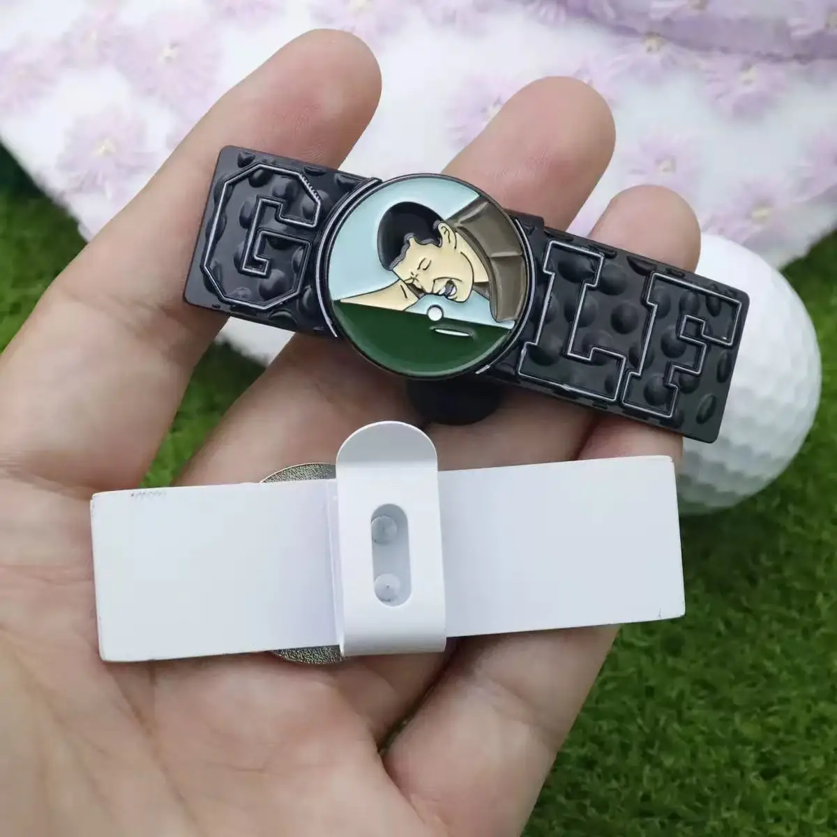 مشبك قبعة كرة جولف مغناطيسي جديد لعام 2025 |   إكسسوارات الجولف وهدية مثالية للاعبي الغولف