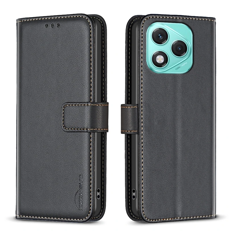 Etui na Honor 400 Lite Luksusowe magnetyczne etui na telefon z klapką na Funda Honor 400 lite Honor400 400Lite Skórzane etui na kartę Coque — zdjęcie produktu 3