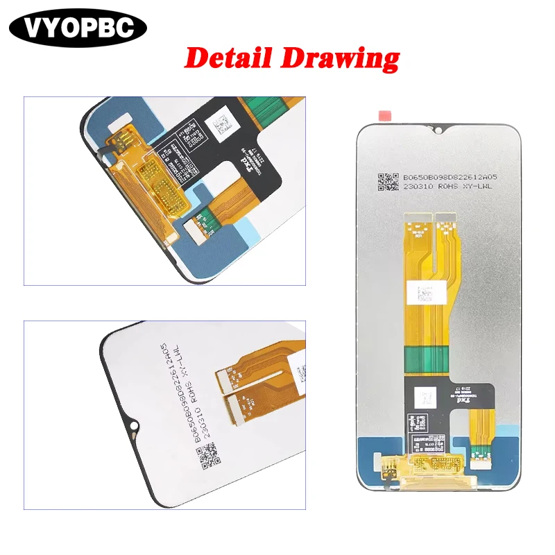 LCD Touch Screen Digitizer Replacement Parts 6.5\