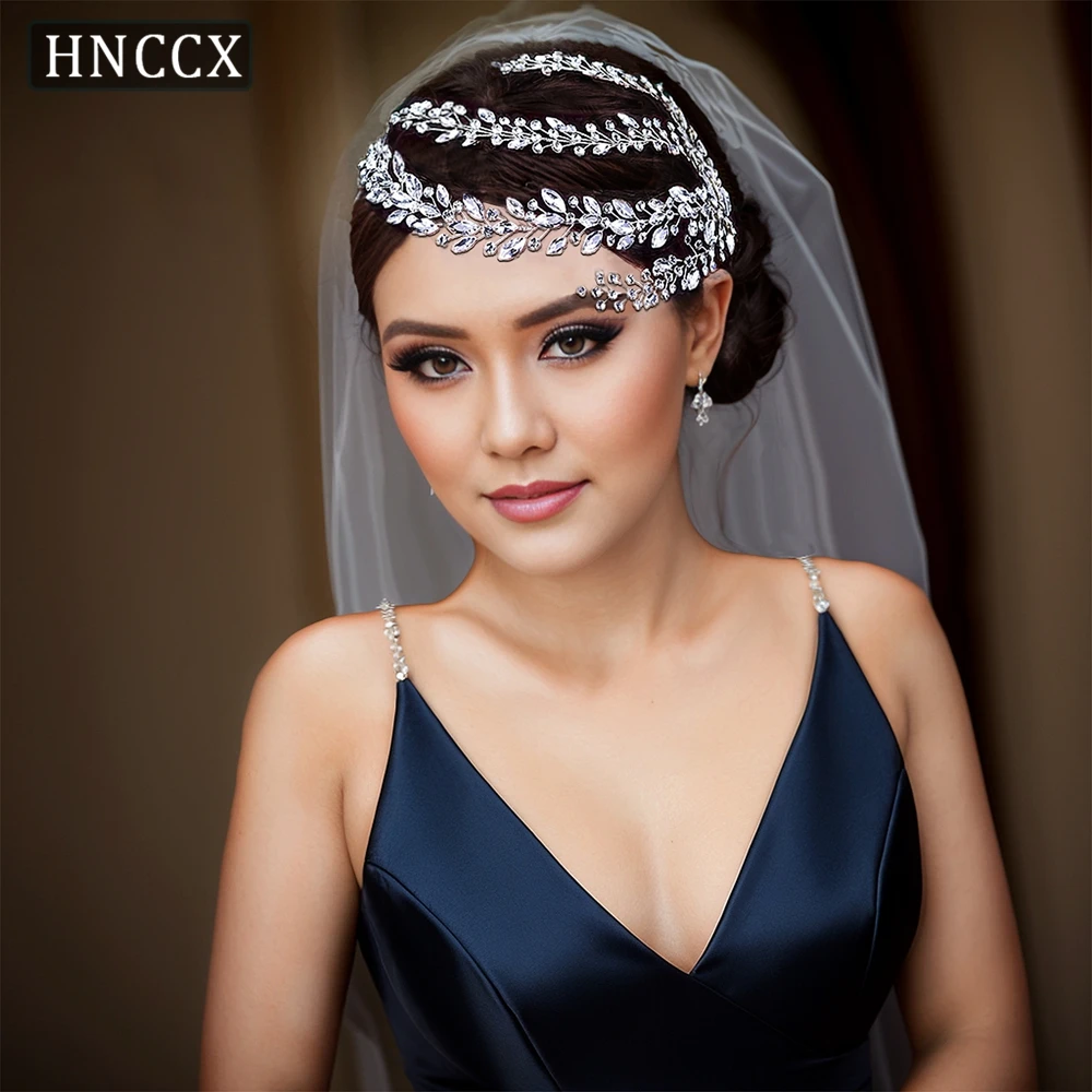 

HNCCX Luxury Bride Wedding Hair Accessories Rhinestone Hair Comb Elegant Bride Crown Wedding Tiara Women Headdress Party CP458