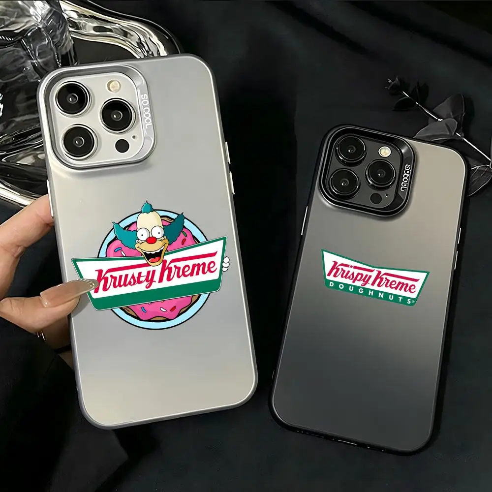 Phone Case Premium phone case for iPhone 16/15/14/13/12/17 Pro Max Plus, lightweight and drop-proof. K-Krispy Kreme