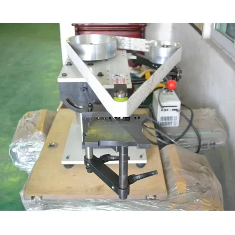1PC Small Vertical And Horizontal Type Belt Machine Abrasive Belt Polishing Machine Triangle Wire Drawing Polishing Machine 220V