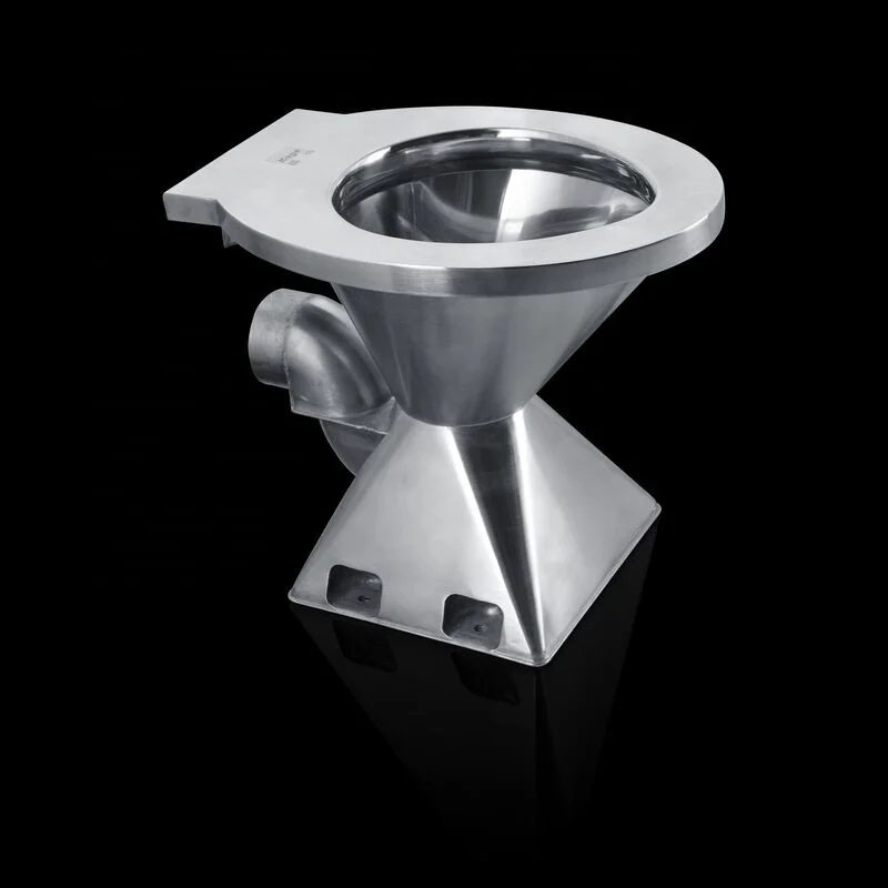 مرحاض تخييم من الفولاذ المقاوم للصدأ من Kuge مرحاض Rv محمول للحافلات والقطار