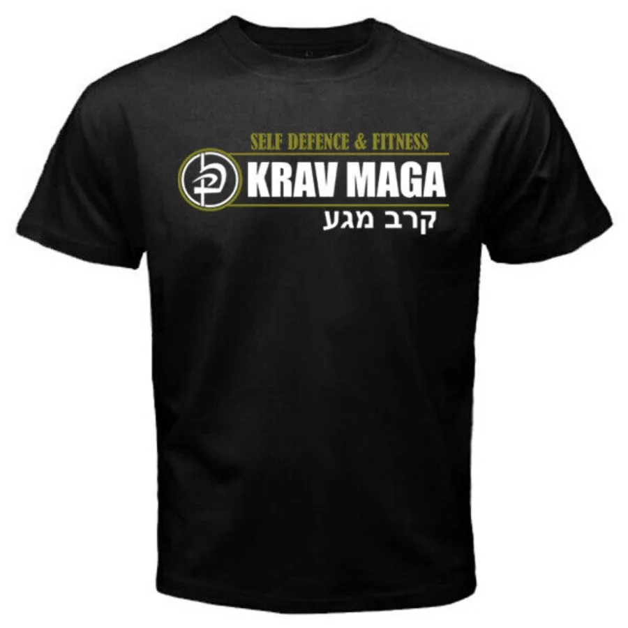 Krav Maga Israel Defence Force - Custom T-shirt Short Sleeve Casual Cotton O-Neck Men T Shirts