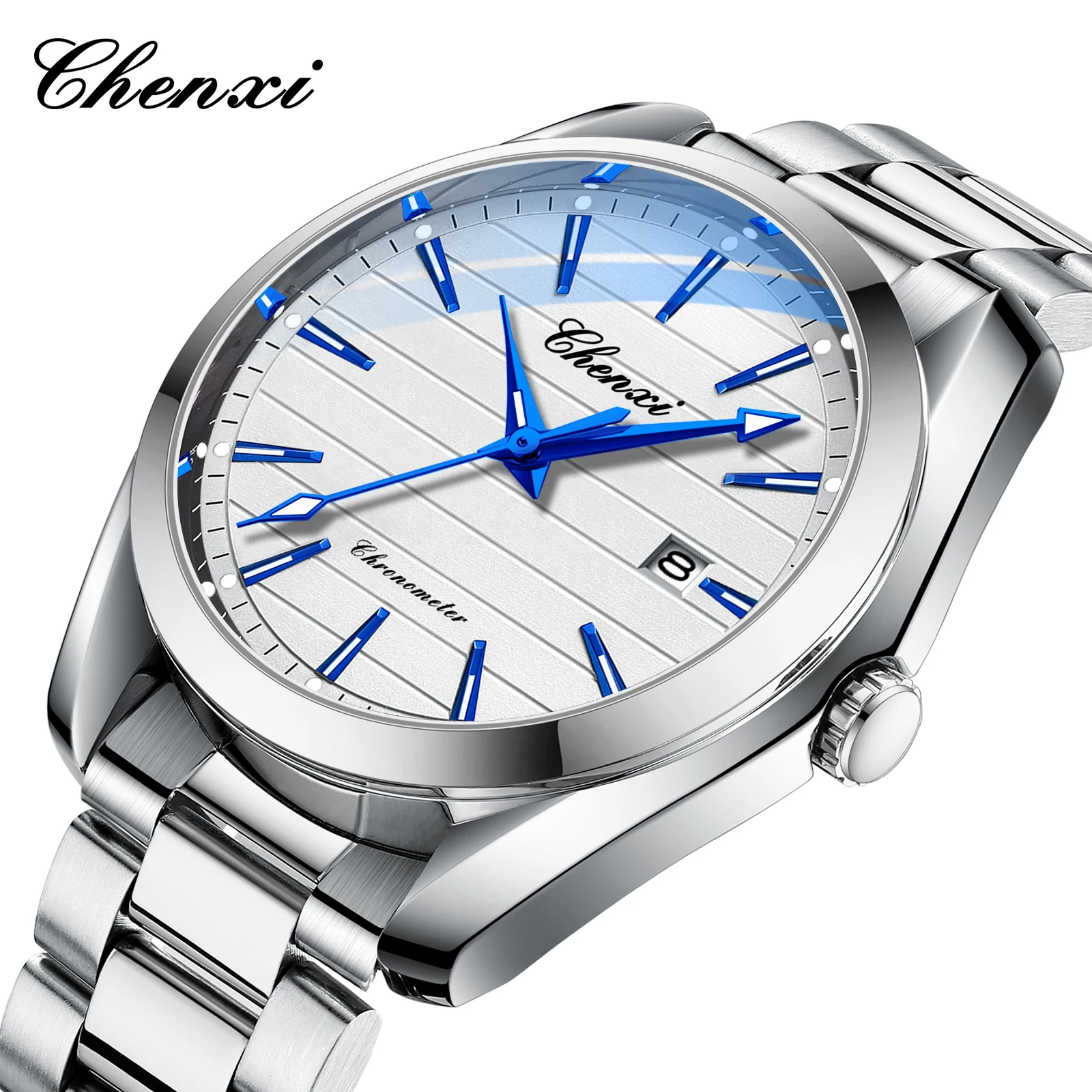 

Мужские кварцевые часы CHENXI 2025: модные, водонепроницаемые, с ночной подсветкой и датой, оригинальные, деловые, подарок для мужчин