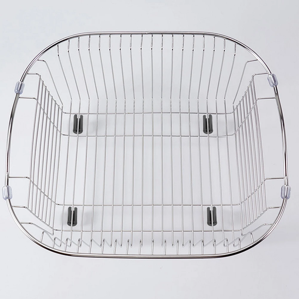 

200Pcs Nonslip Sink Grate Feet Plastic Wire Bumpers 4.8mm Opening Kitchen Rack Protector Feet Easy Install Wire Sink Protector