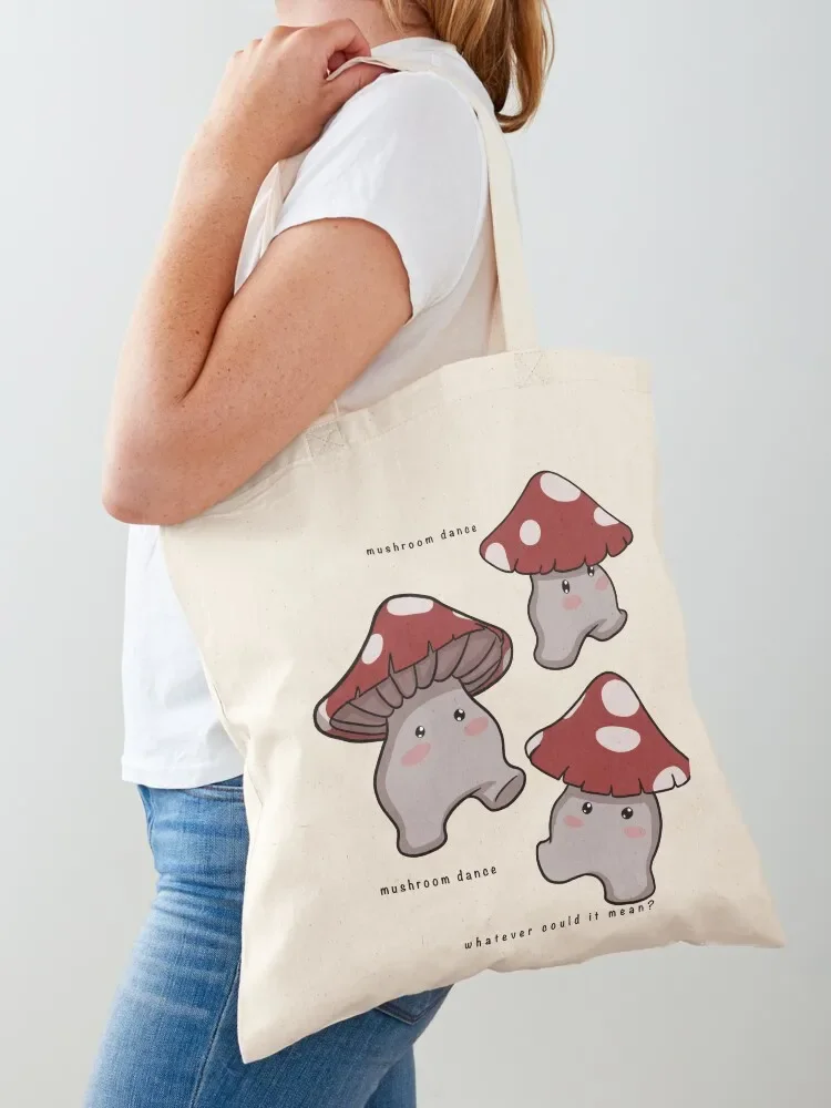 

Mushroom Dance Tote Bag Lady bag Women's bag women personalized tote