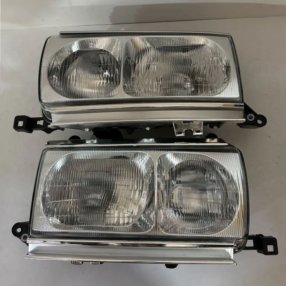 2pcs Car Headlight for Toyota Land Cruiser LC80 FJ80 HDJ80 FZJ80