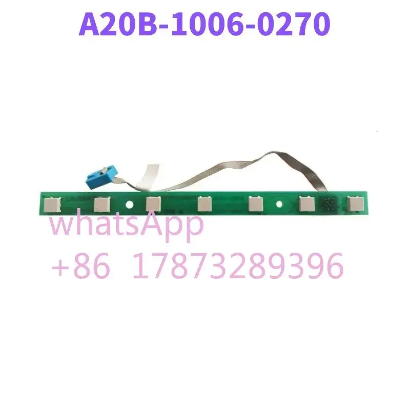 

Used FANUC A20B-1006-0270 A20B 1006 0270 7-key Key Bar Tested OK