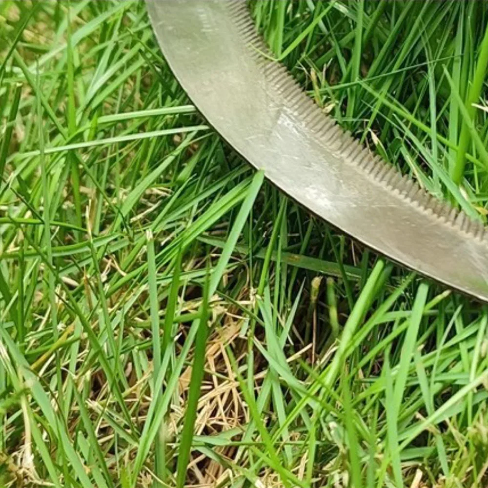 1/2/5-Piece Toothed Stainless Steel Sickle Farm Tool, Dual-Purpose for Weeding and Harvesting, Special Tool for Cutting Small Gr