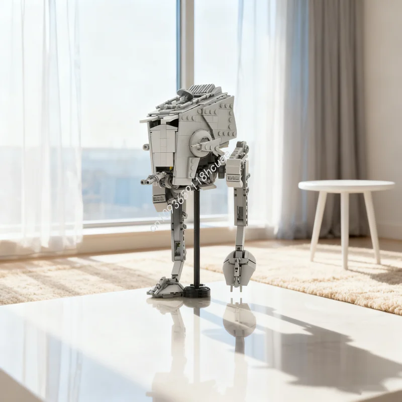 

693 шт. MOC ST Звездная боевая модель, строительные блоки, архитектура, сборка, сделай сам, креативные рождественские подарки, кирпичные игрушки, детский день рождения