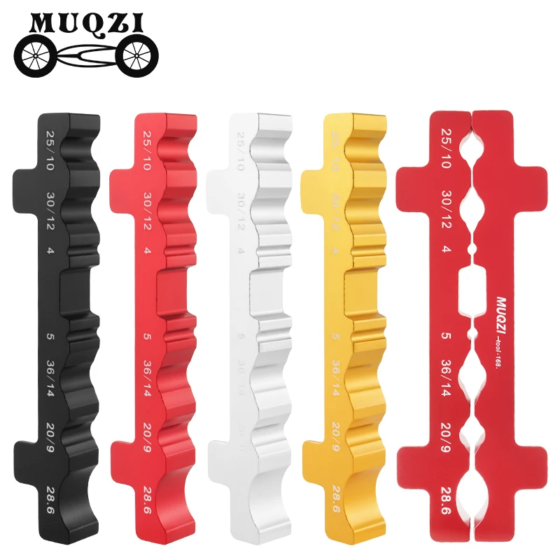 MUQZI Universal Bench Vise Jaw Inserts Vise Pads for Pedal Seatpost Cassette Fork Hub Bike Tool Compatible with Any Metal Vise