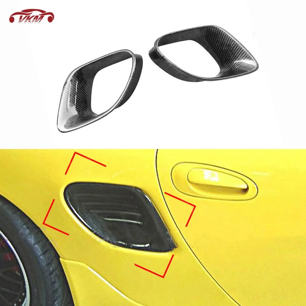 

Carbon Fiber Rear Bumper Air Vent Trim Side Outlet Intake Frame Decoration for Porsche 986 Boxster 1996-2004 Bodykit Accessories