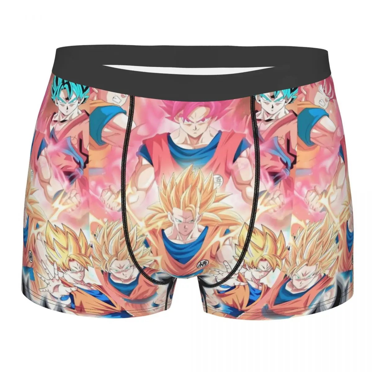 

Custom Goku Super Monkey Mangas Underwear Men Printed Japan Anime Boxer Shorts Panties Briefs Soft Underpants