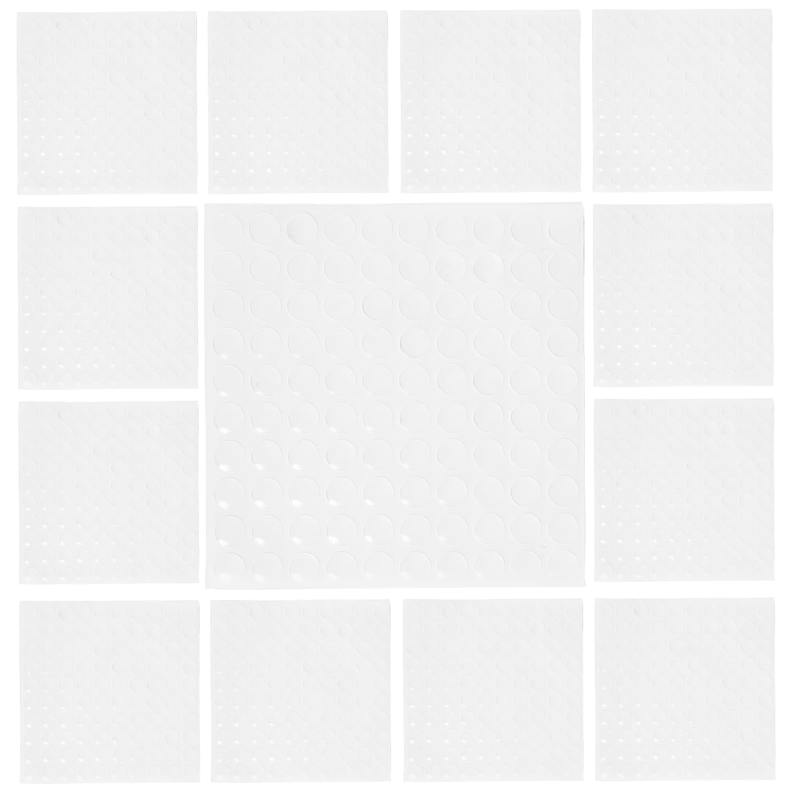 300Pcs Transparent Silicone Door Bumpers Cabinet Pads Adhesive Furniture Protectors Anti-Slamming Drawer Stops