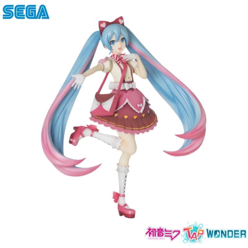 En Stock Sega Original Hatsune Miku Hatsune Miku figura de acción modelo muñeca nuevos juguetes en caja modelo garaje coleccionable