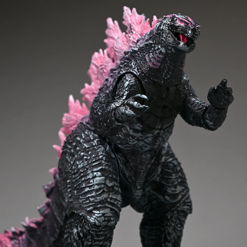 18CM Godzilla Action Figure 2024 Godzilla vs. King Kong 2 Rise of an Empire pink SHM Articulated PVC Model toys Collection Gift