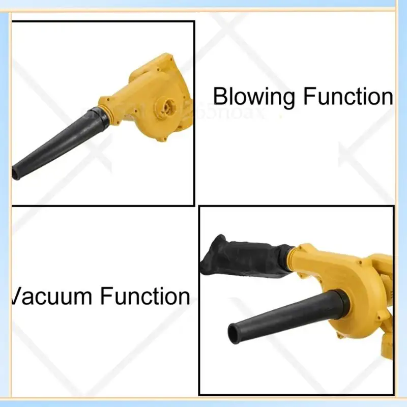 -SPOR Suitable For  18V 20V Battery Lithium Hair Dryer Wireless Computer Vacuum Cleaner Dust Collector Blower Easy Install