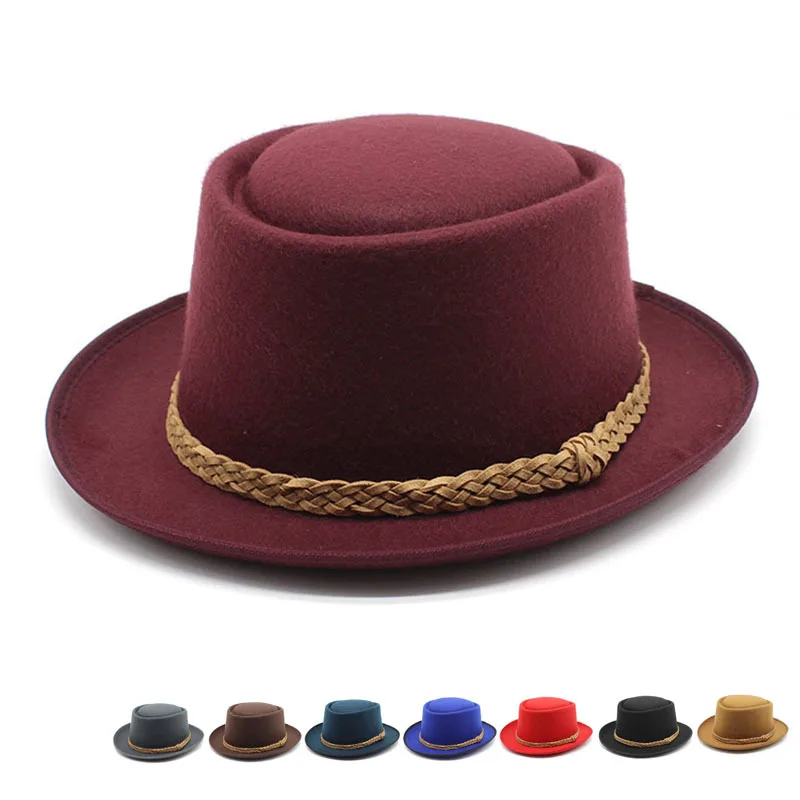 

AliExpress Western Billycock Woolen Hat European And American Men And Women Outdoor Travel Hat Winter Gentlemen S Hat