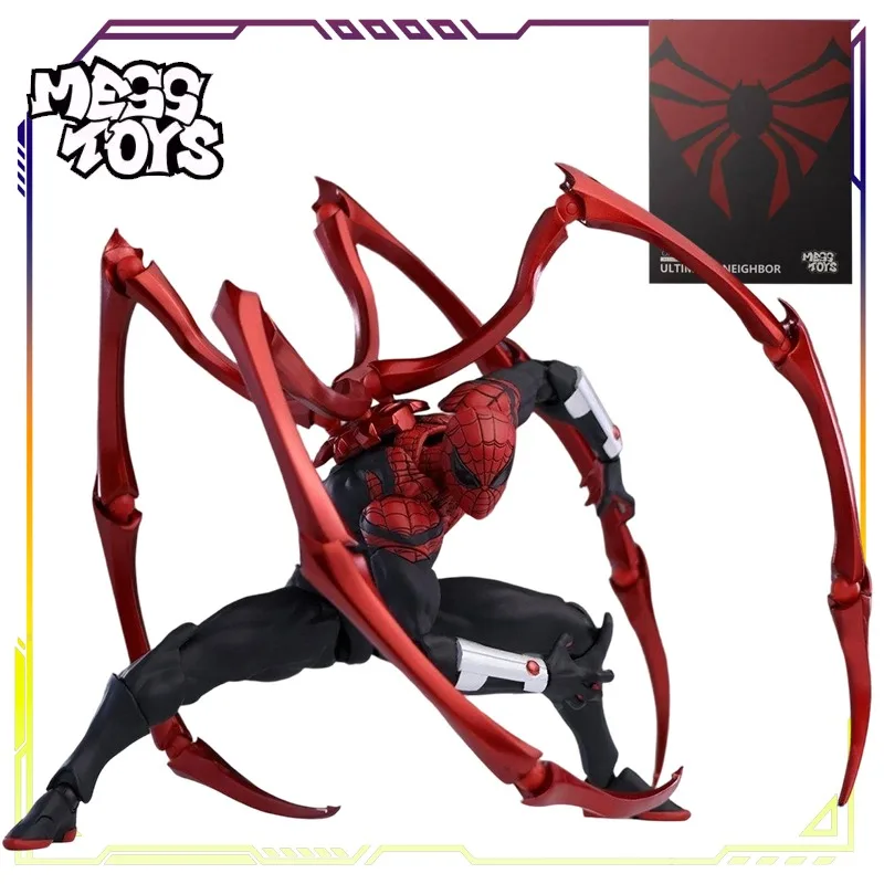 

MESS TOYS, оригинальная серия «Человек-паук», Чжан Паркер, аниме, фигурка, модель игрушки, подвижная модель, украшения, подарки для мальчиков