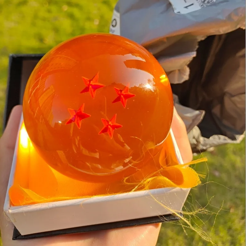 Hot Dragon Ball 7 Stars Crystal Ball Model Toys Resin Sphere Collection Model Christmas Anime Present Ornament Accessories Gifts