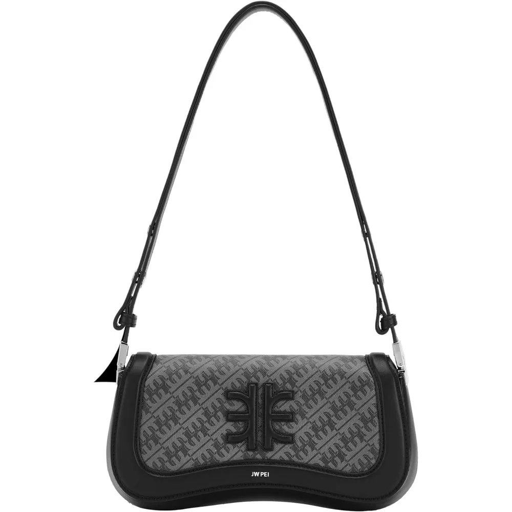 JW PEI Women's Joy Shoulder Bag  Duffle Bag Women Iron Black