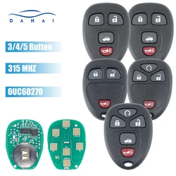 Dahai auto Voor Chevrolet Buick Cadillac Avalanche Tahoe Traverse GMC Acadia Yukon Saturn Outlook 315Mhz Afstandsbediening Autosleutel OUC60270