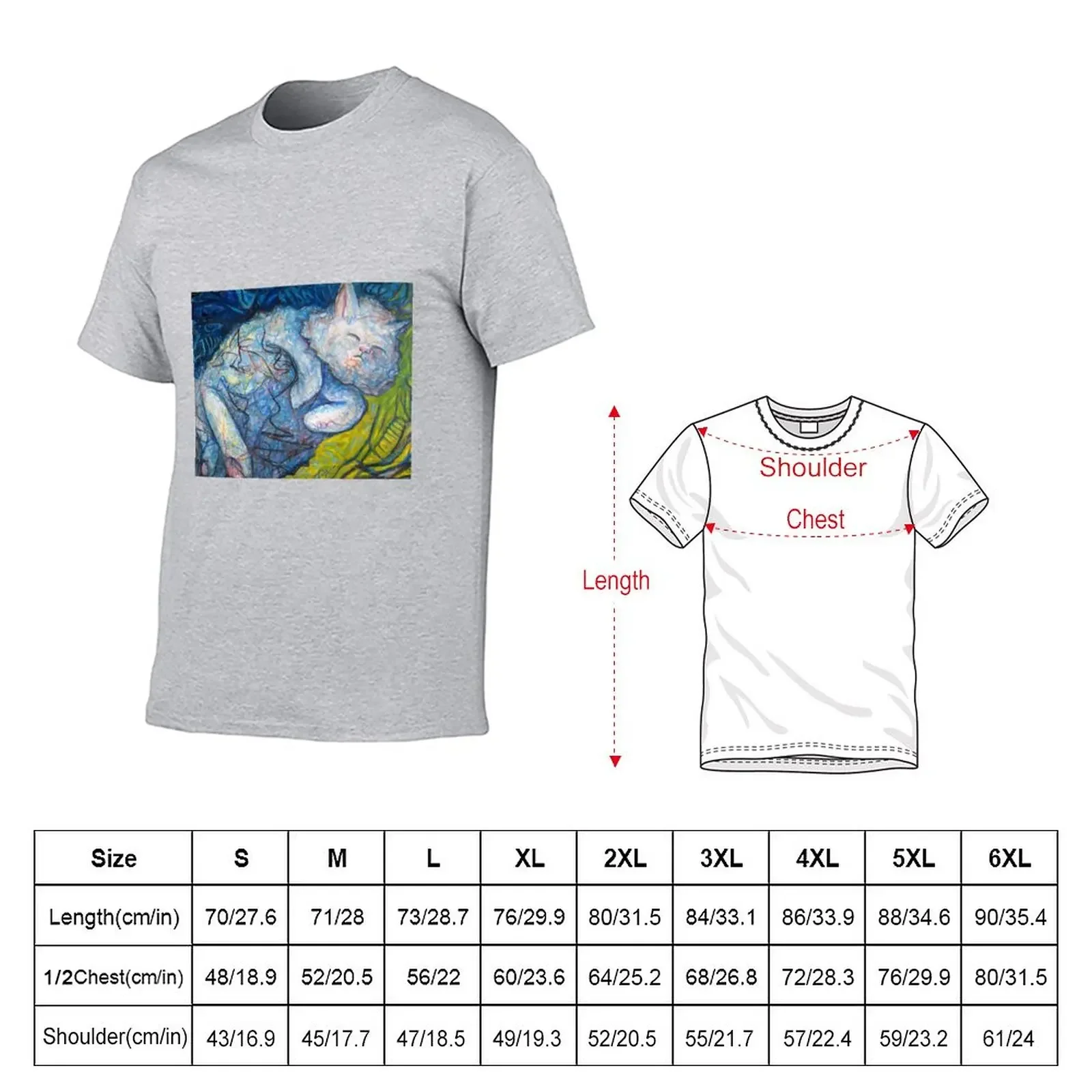 Snow T-Shirt summer clothes korean fashion t shirts for men graphic