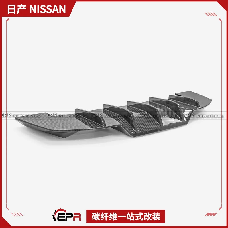 

Подходит для Nissan RZ34 400Z, задний спойлер из углеродного волокна EPA, задняя губа, модификация спойлера, опорная пластина