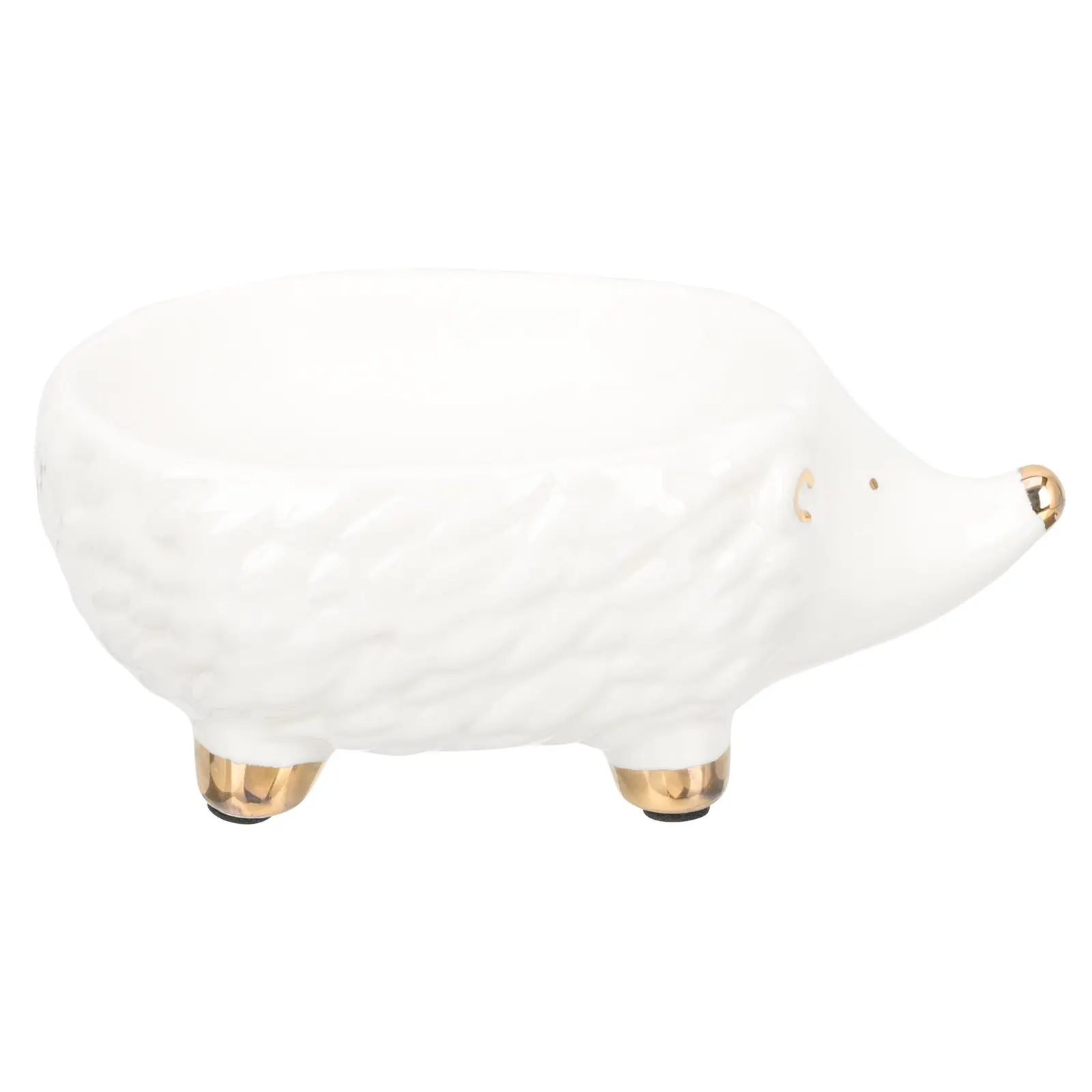 

Керамическая мыльница-ежик с дренажем, мультяшный держатель для мыла в виде животного, декор для ванной, функциональный органайзер, керамическое изделие ручной работы