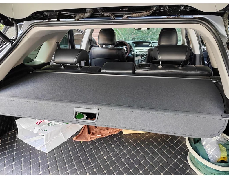 Rear Trunk Cargo Cover For LEXUS RX270 RX350 RX400H RX450H 2003-2015 Shield Shade Curtain Partition Board Privacy Security